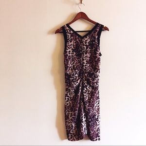 Isabel Marant Leopard Print Silk Dress Ruching 3